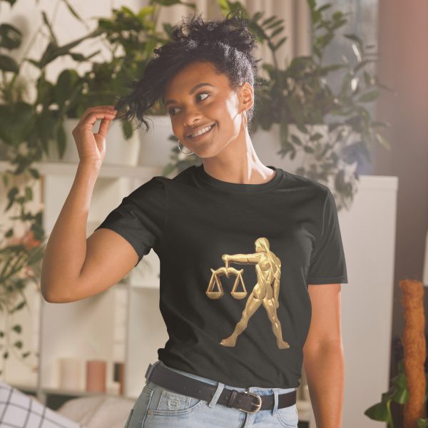 Short-Sleeve Unisex T-Shirt  - Libra - Image 3