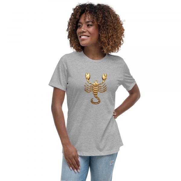 Women's Relaxed T-Shirt: Scorpio - Image 12
