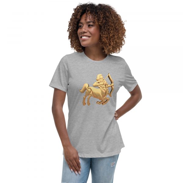 Women's Relaxed T-Shirt: Sagittarius - Image 12