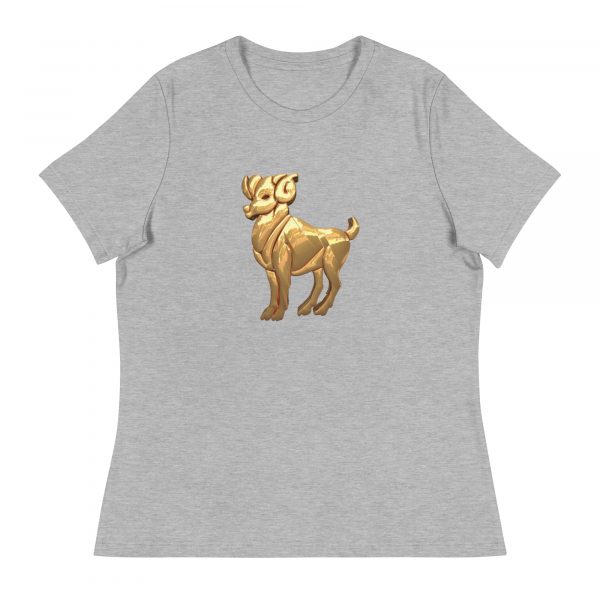 Women's Relaxed T-Shirt: Aries - Image 25