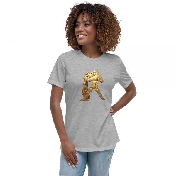 Women's Relaxed T-Shirt: Aquarius - Image 11