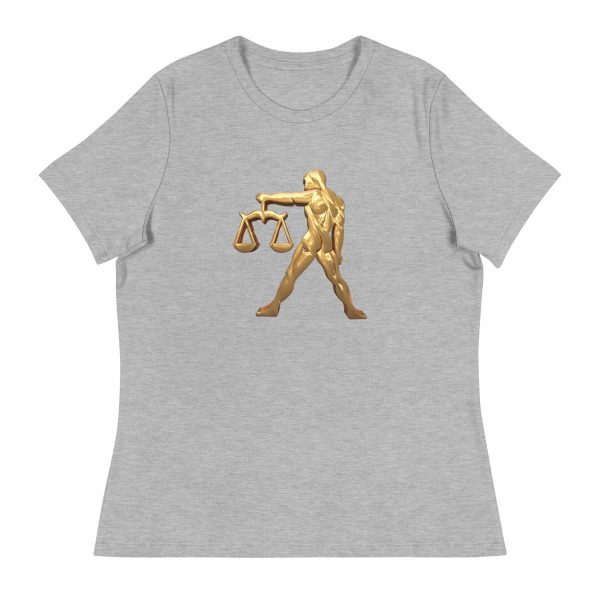Women's Relaxed T-Shirt: Libra - Image 27