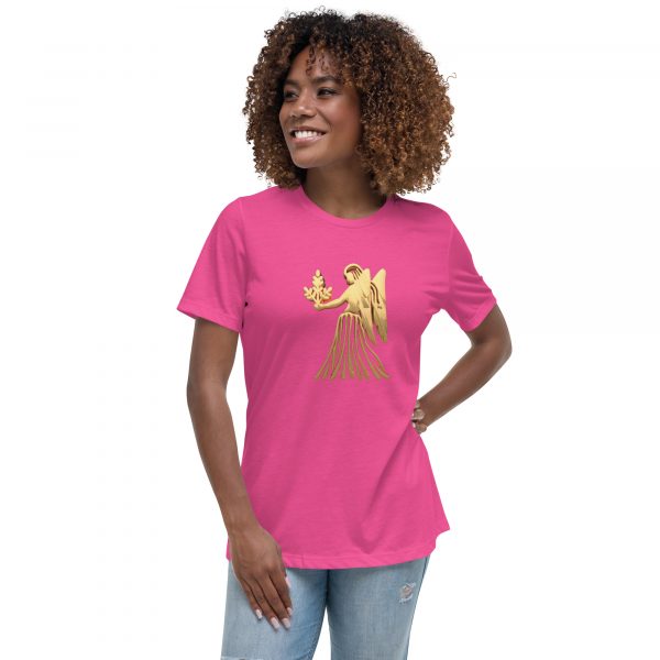 Women's Relaxed T-Shirt: Virgo - Image 3