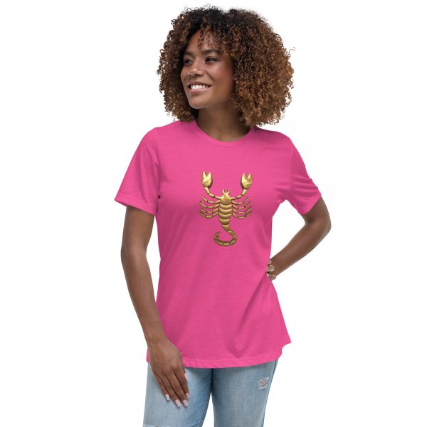 Women's Relaxed T-Shirt: Scorpio - Image 7