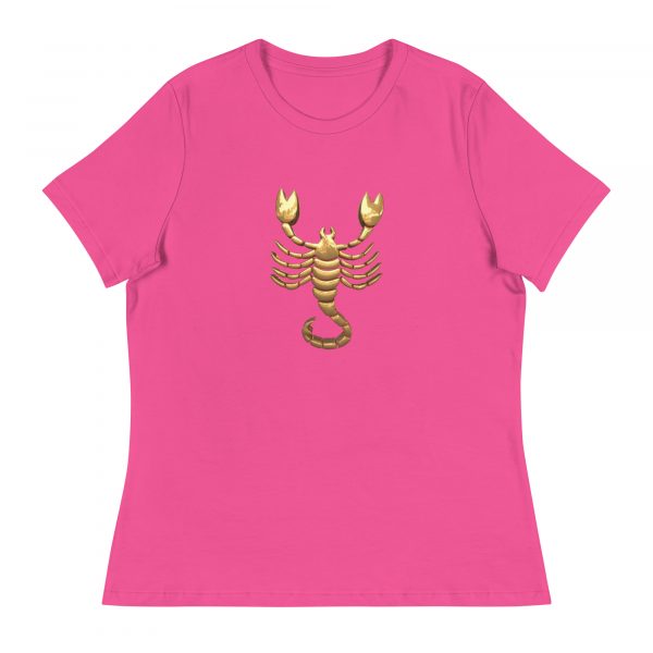Women's Relaxed T-Shirt: Scorpio - Image 22