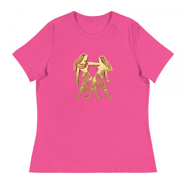 Women's Relaxed T-Shirt: Gemini - Image 22