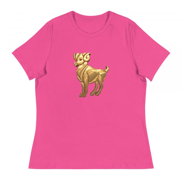 Women's Relaxed T-Shirt: Aries - Image 20