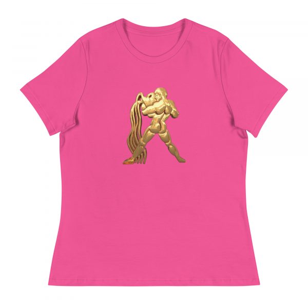 Women's Relaxed T-Shirt: Aquarius - Image 21