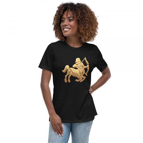 Women's Relaxed T-Shirt: Sagittarius - Image 3