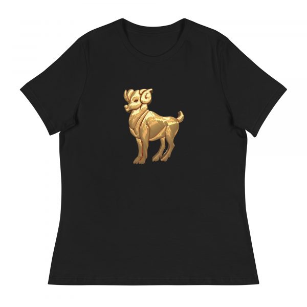 Women's Relaxed T-Shirt: Aries - Image 16
