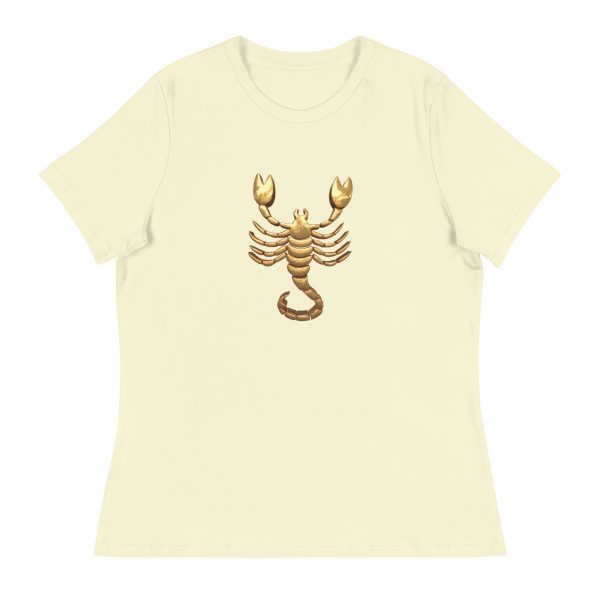 Women's Relaxed T-Shirt: Scorpio - Image 31