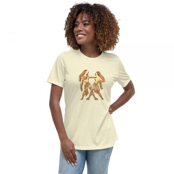 Women's Relaxed T-Shirt: Gemini - Image 16