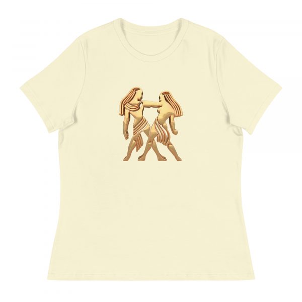 Women's Relaxed T-Shirt: Gemini - Image 31