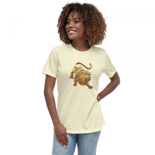 Women's Relaxed T-Shirt: Leo - Image 15