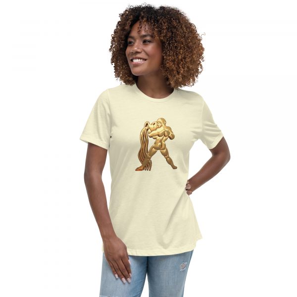 Women's Relaxed T-Shirt: Aquarius - Image 15