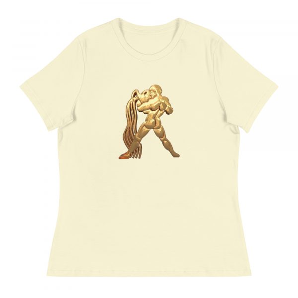 Women's Relaxed T-Shirt: Aquarius - Image 30