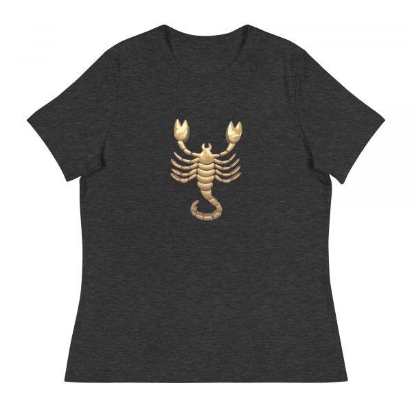 Women's Relaxed T-Shirt: Scorpio - Image 19