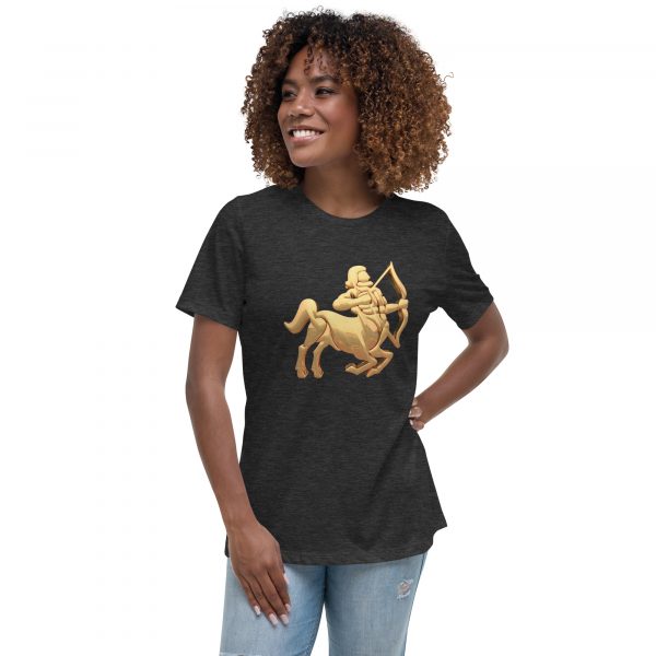 Women's Relaxed T-Shirt: Sagittarius - Image 4