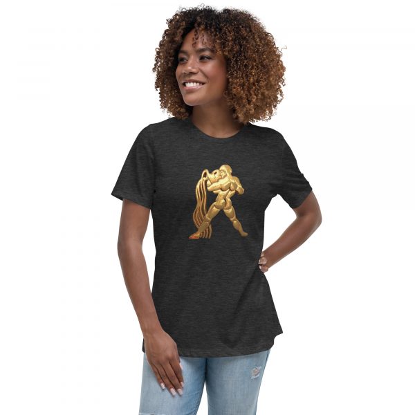 Women's Relaxed T-Shirt: Aquarius - Image 4