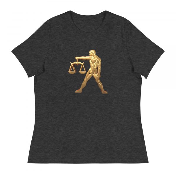 Women's Relaxed T-Shirt: Libra - Image 19