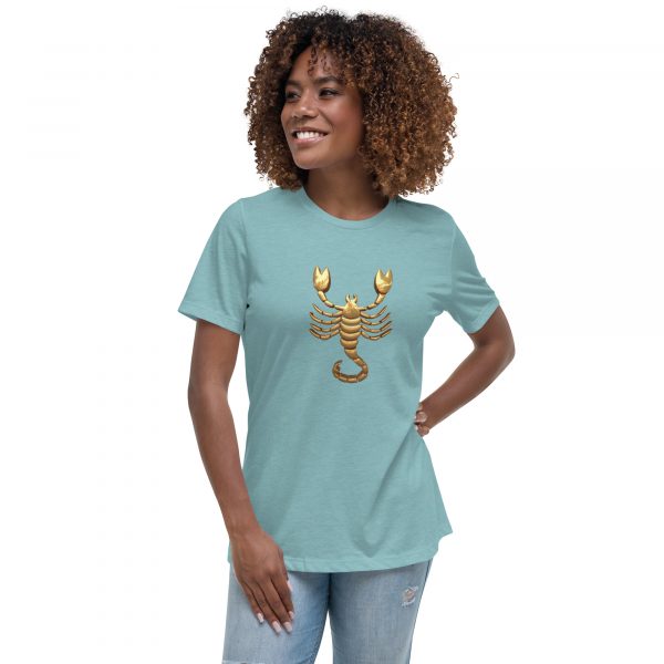 Women's Relaxed T-Shirt: Scorpio - Image 11