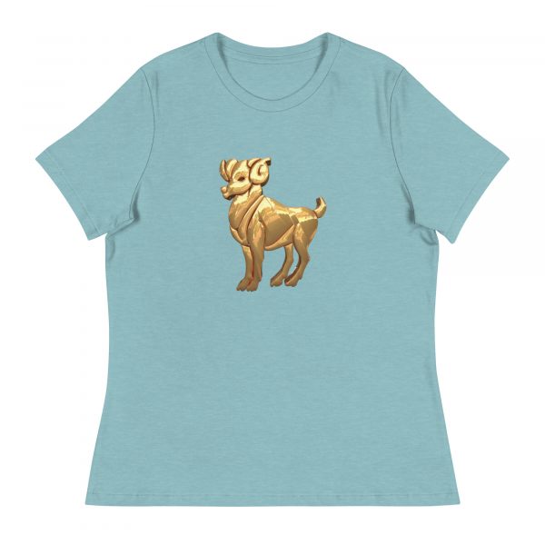Women's Relaxed T-Shirt: Aries - Image 24