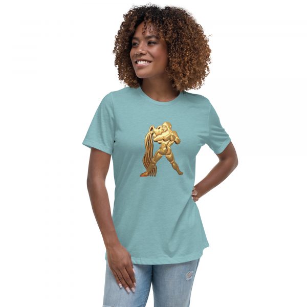 Women's Relaxed T-Shirt: Aquarius - Image 10