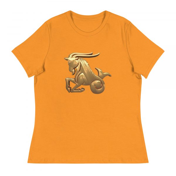 Women's Relaxed T-Shirt: Capricorn - Image 24