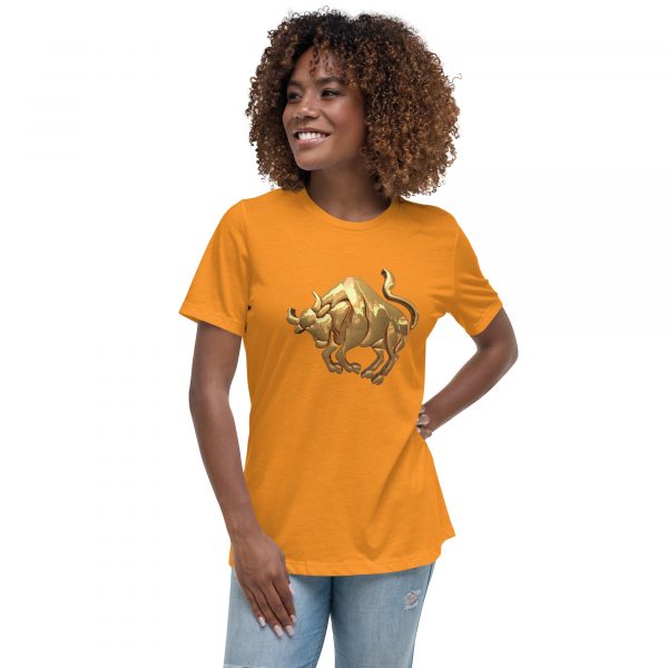 Women's Relaxed T-Shirt: Taurus - Image 10