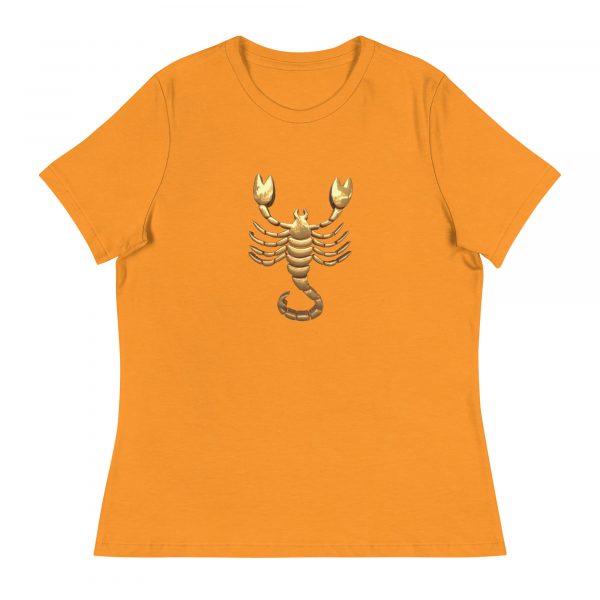 Women's Relaxed T-Shirt: Scorpio - Image 25