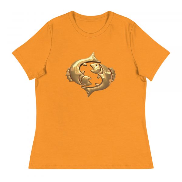 Women's Relaxed T-Shirt: Pisces - Image 9