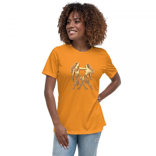 Women's Relaxed T-Shirt: Gemini - Image 10