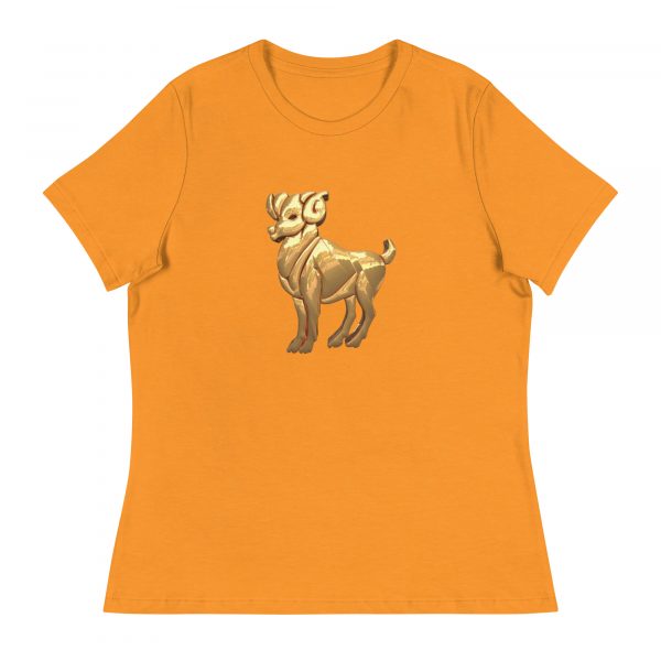 Women's Relaxed T-Shirt: Aries - Image 23