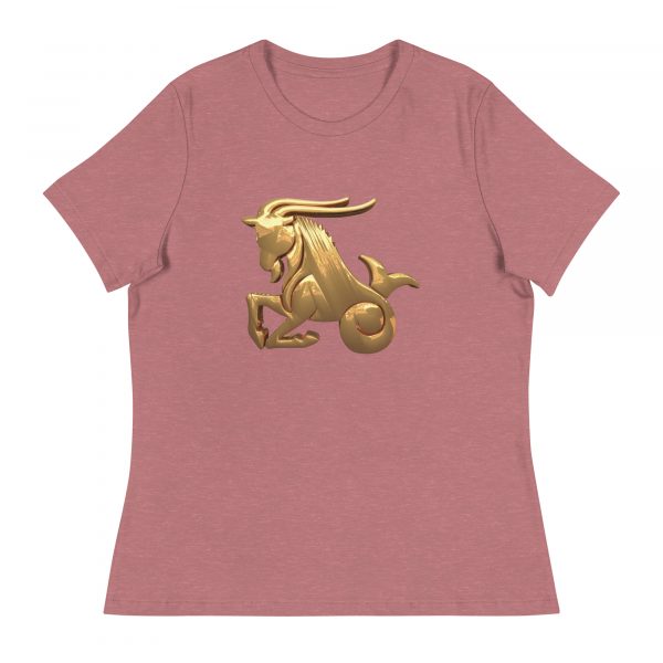 Women's Relaxed T-Shirt: Capricorn - Image 22