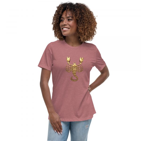 Women's Relaxed T-Shirt: Scorpio - Image 8