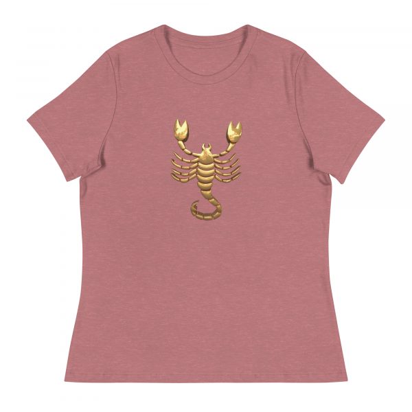 Women's Relaxed T-Shirt: Scorpio - Image 23