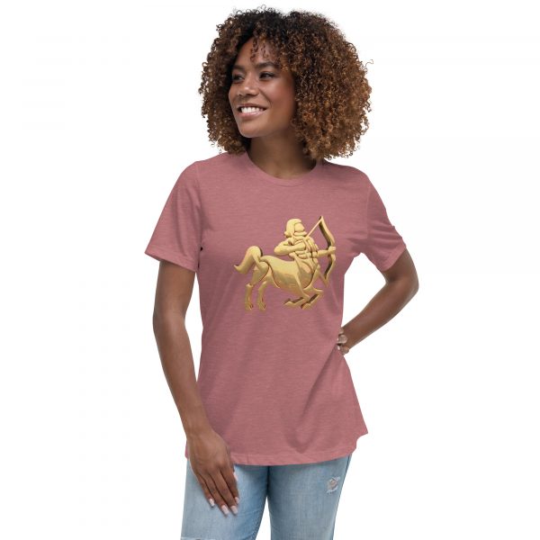 Women's Relaxed T-Shirt: Sagittarius - Image 8