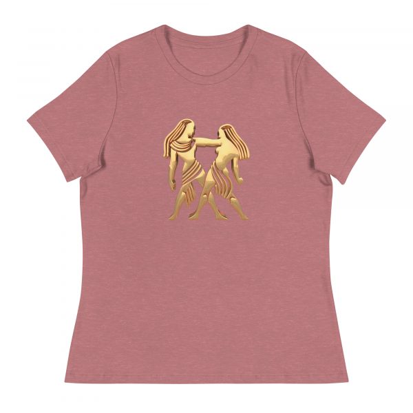 Women's Relaxed T-Shirt: Gemini - Image 23