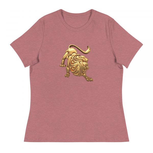 Women's Relaxed T-Shirt: Leo - Image 22