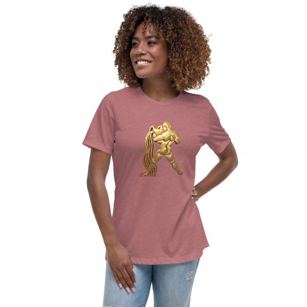 Women's Relaxed T-Shirt: Aquarius - Image 7