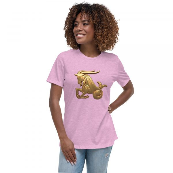 Women's Relaxed T-Shirt: Capricorn - Image 13