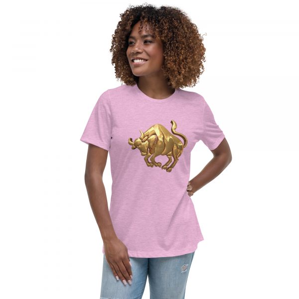 Women's Relaxed T-Shirt: Taurus - Image 13
