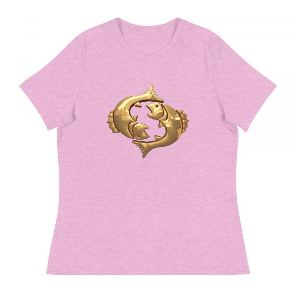 Women's Relaxed T-Shirt: Pisces - Image 12