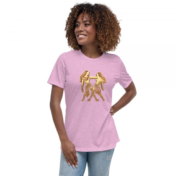 Women's Relaxed T-Shirt: Gemini - Image 13