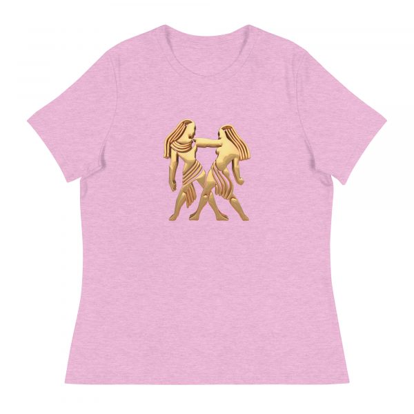 Women's Relaxed T-Shirt: Gemini - Image 28