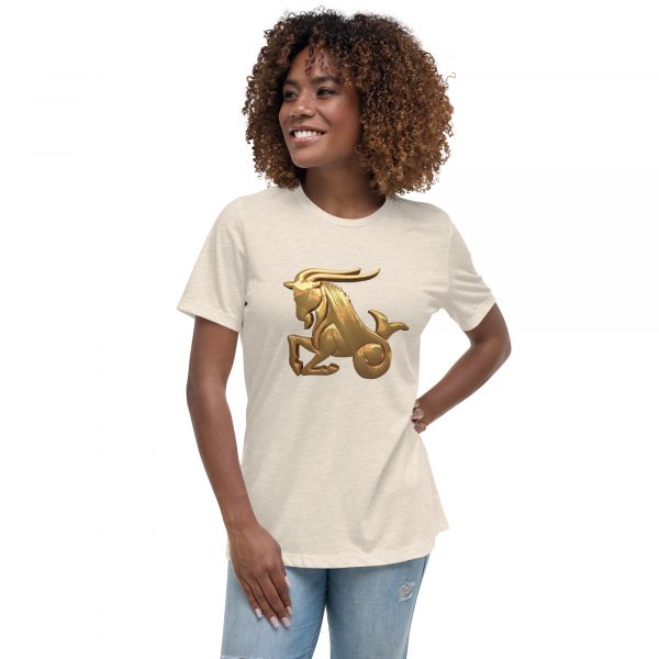 Women's Relaxed T-Shirt: Capricorn - Image 15