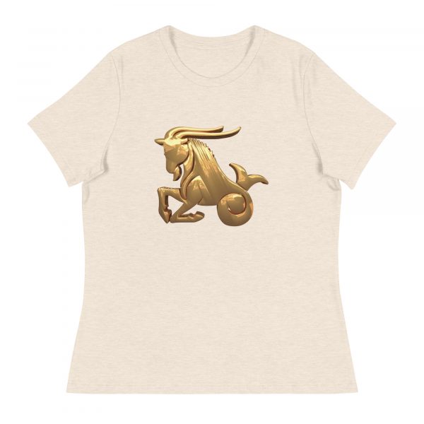 Women's Relaxed T-Shirt: Capricorn - Image 29