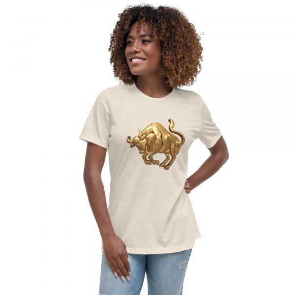 Women's Relaxed T-Shirt: Taurus - Image 15