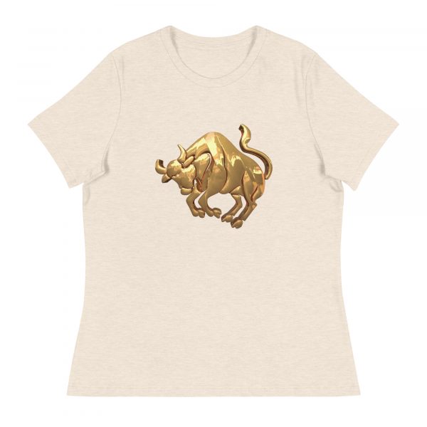 Women's Relaxed T-Shirt: Taurus - Image 30