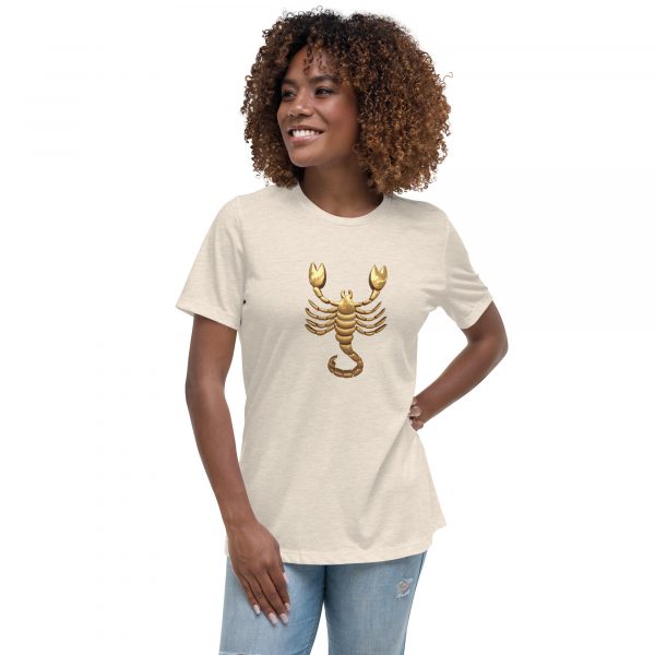 Women's Relaxed T-Shirt: Scorpio - Image 15
